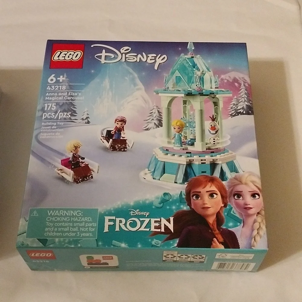 Lego Disney 43189 Elsa + the Nokk Storybook Adventures & 43218 Magical C…